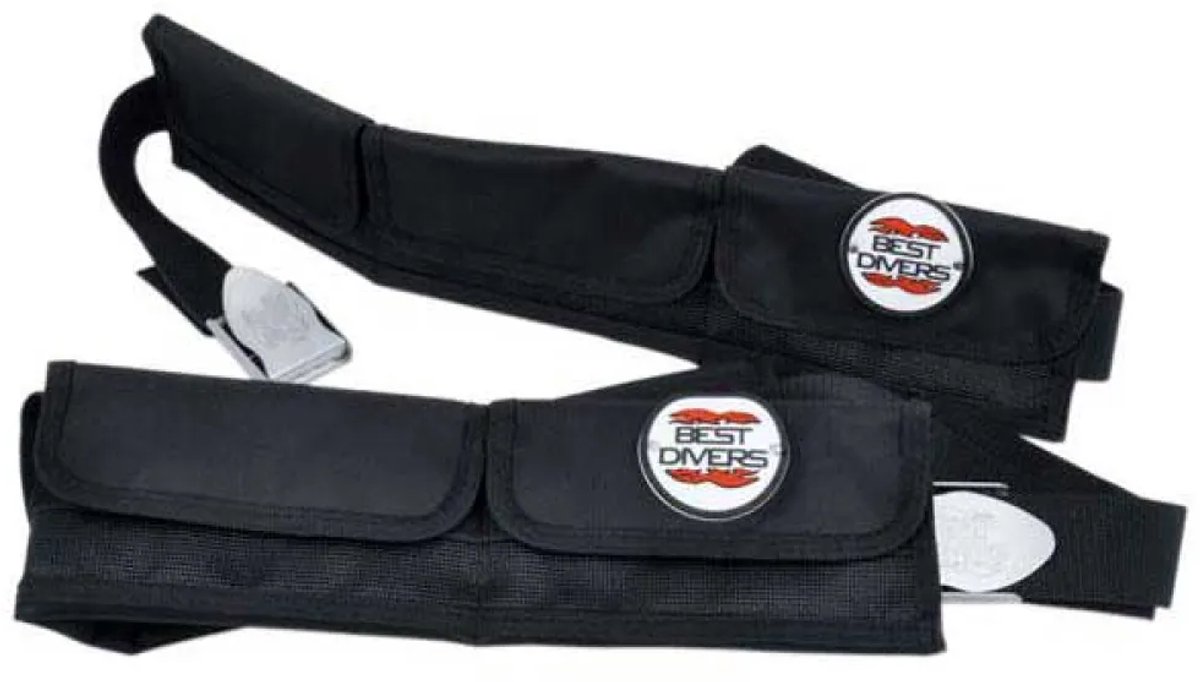 Best Divers Zakgewicht Riem Zwart S