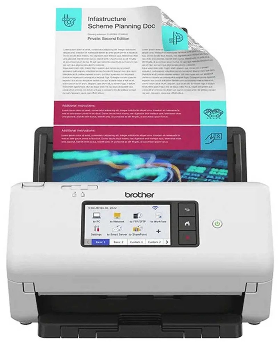 Brother ADS-4700W - Scanner - ADF thumbnail 3