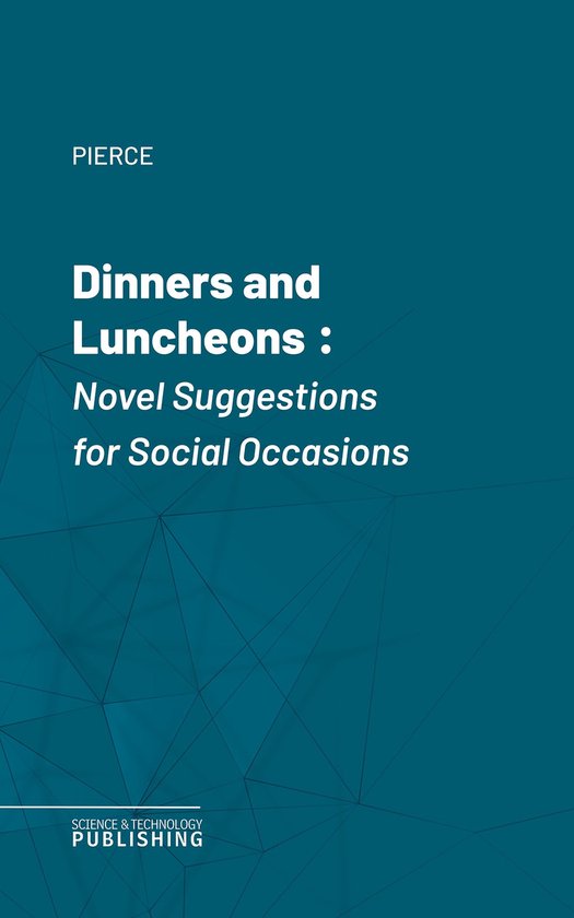Dinners and Luncheons - cover