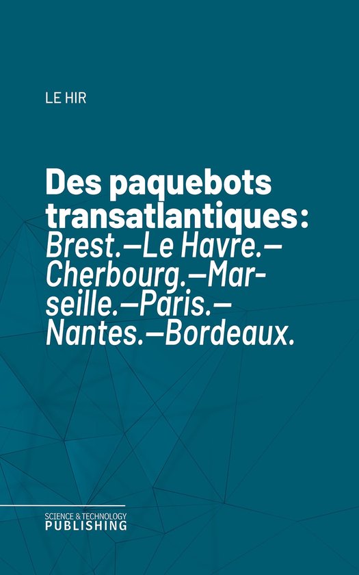 Des paquebots transatlantiques - cover