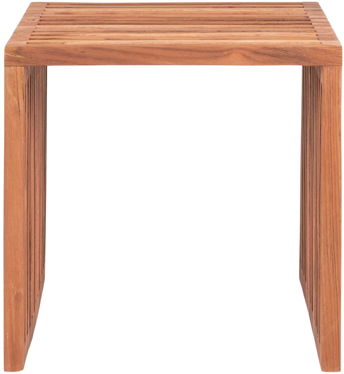 House Nordic Bijzettafel Pego - Naturel Teakhout - 40x40x40cm
