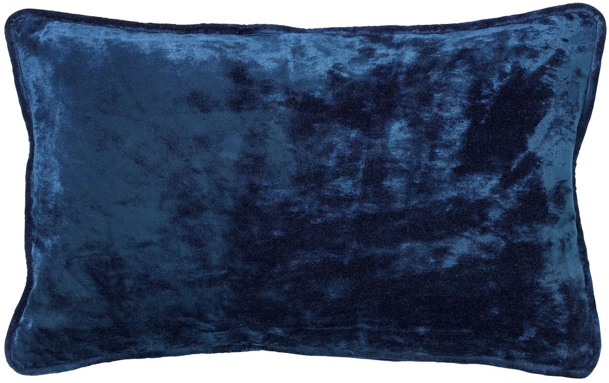 CHLOE | sierkussen 30x50 cm | Insignia Blue | blauw | Hoii | met duurzame kussenvulling
