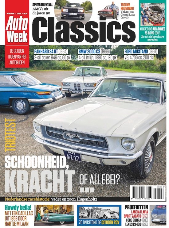 AutoWeek Classics 1-2026 - De gouden tijden van het autorijden