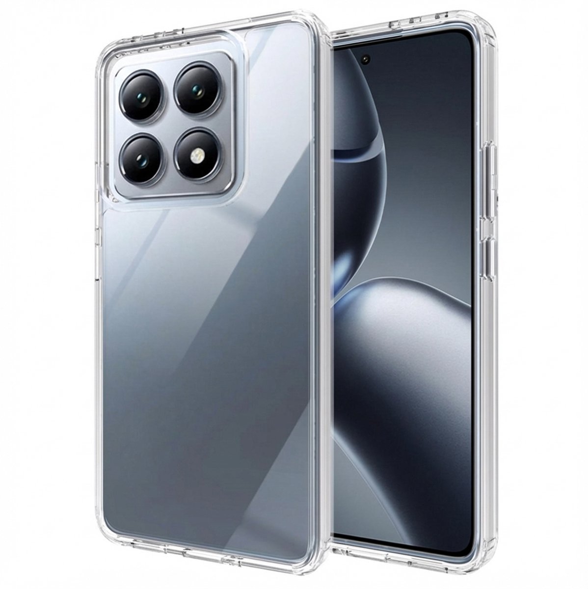 Accezz Hoesje - Geschikt voor Xiaomi 14T - Xtreme Impact Backcover 2.0 - Transparant