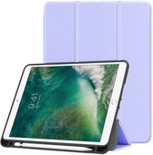 Étui pour tablette iPad 2017 (5e génération) / iPad 6e génération (2018) / iPad Air / iPad Air 2 - Bookcase à trois volets iMoshion - Lilas / Lilas