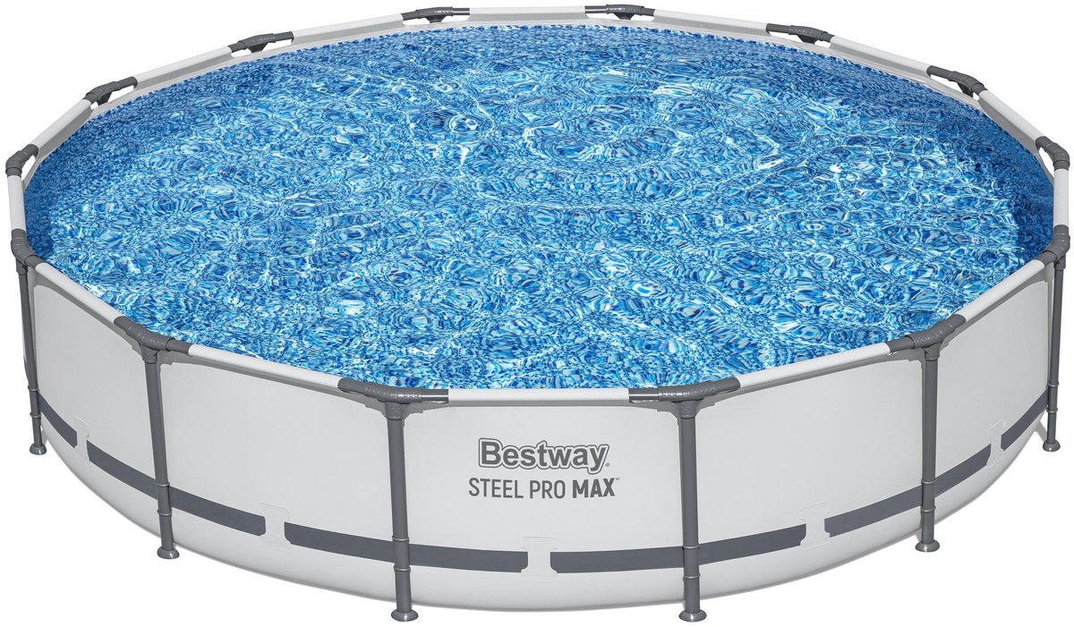 Bestway - Opzetzwembad Steel Pro Max - Ø427x84cm — afbeelding 4