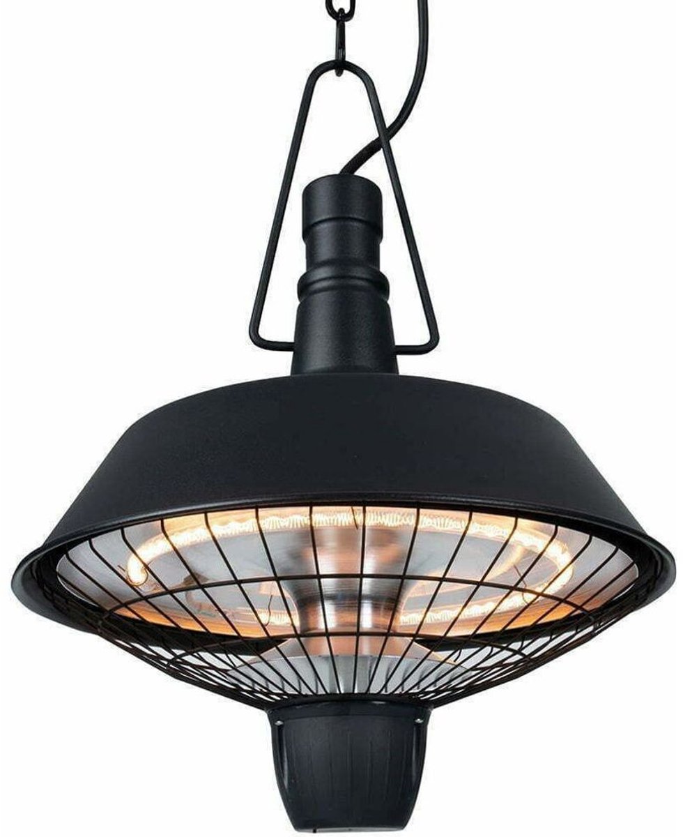 Sunred Indus Bright 2100 W - Hanging Patio Heater - Black