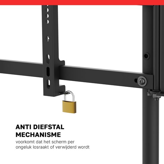 REBBLERS® Triple Monitor Standaard voor SIMR Series Racing Simulator Cockpits - Vrijstaand - Verstelbaar & Vergrendelbaar van Rebblers — afbeelding 2