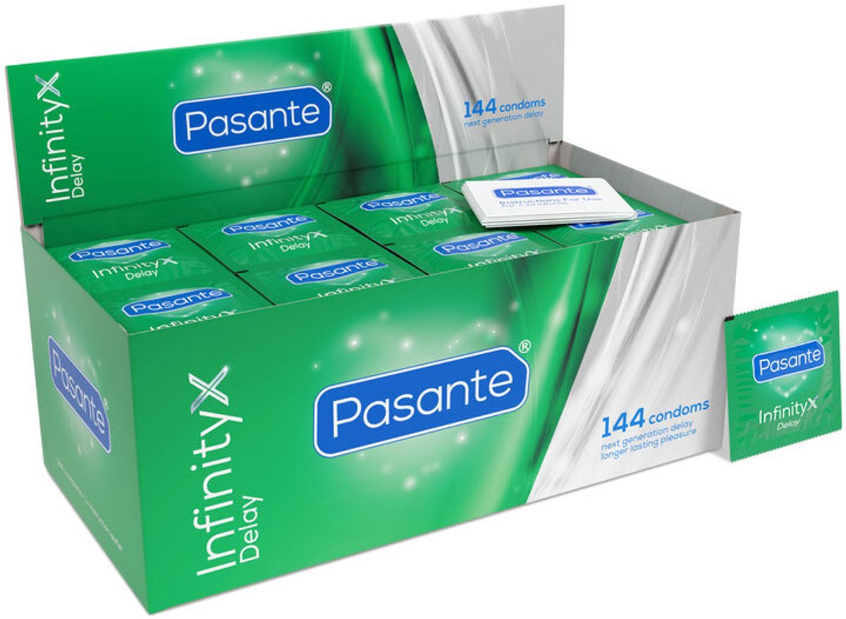 Pasante Delay Condooms - 144 stuks