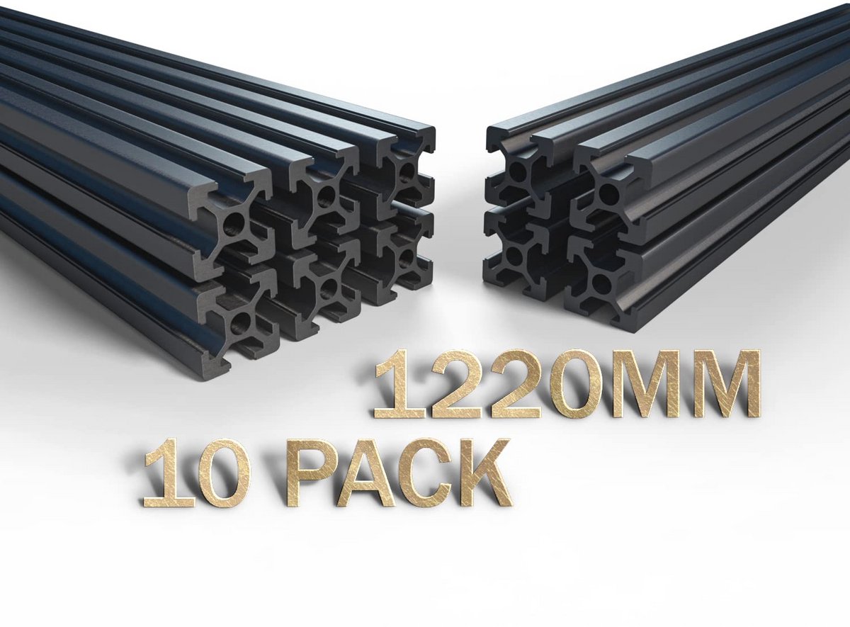 48 inch T-sleuf 2020 aluminium extrusieprofiel - ideaal voor 3D-printers en CNC-toepassingen