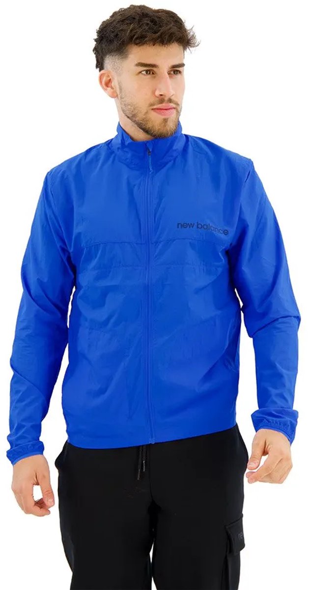 New Balance Jacket Blauw