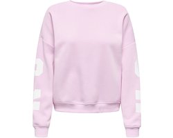 ONLY - ONLSWEAT L/S BACK/SLEEVE PRINT SWT NOOS - Dames Sweater - Maat M