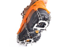 Sneeuwijzers Anti - Snowsteps - Antislipzooltjes - Kettingspikes, Outdoor Schoenenantisliphoezen, Geschikt voor alpinisme, klimmen en sneeuwactiviteiten
