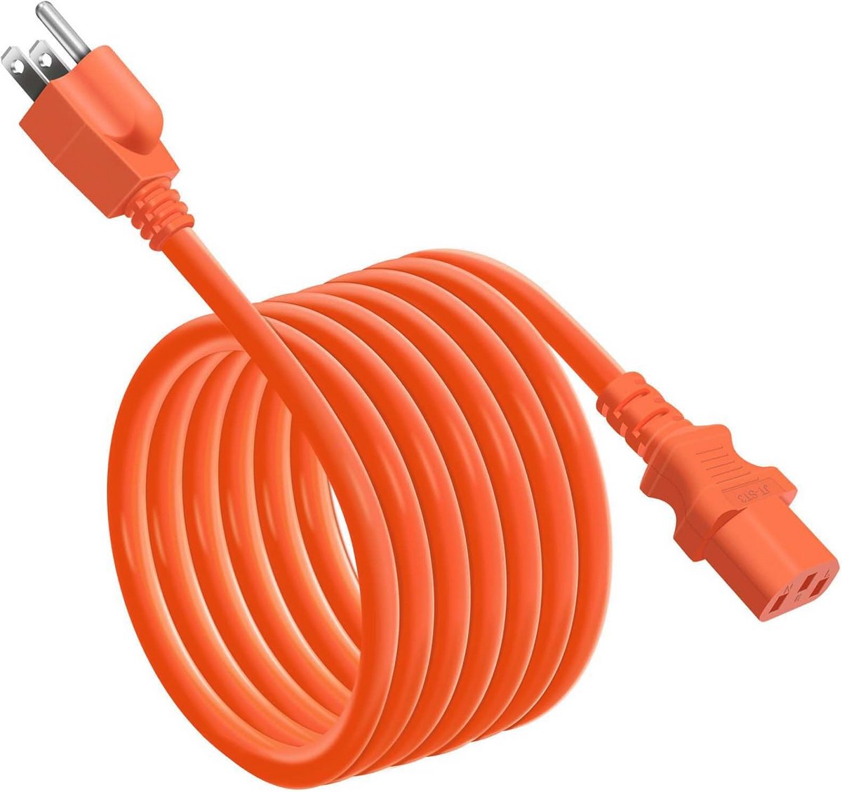 Robuuste oplaadkabel voor Power Stations, 125V 15A - 1,2m