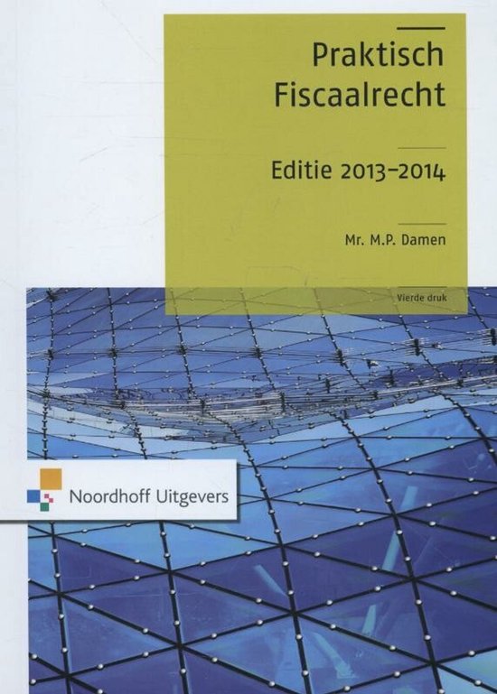 Praktisch fiscaalrecht editie 2013-2014 - cover