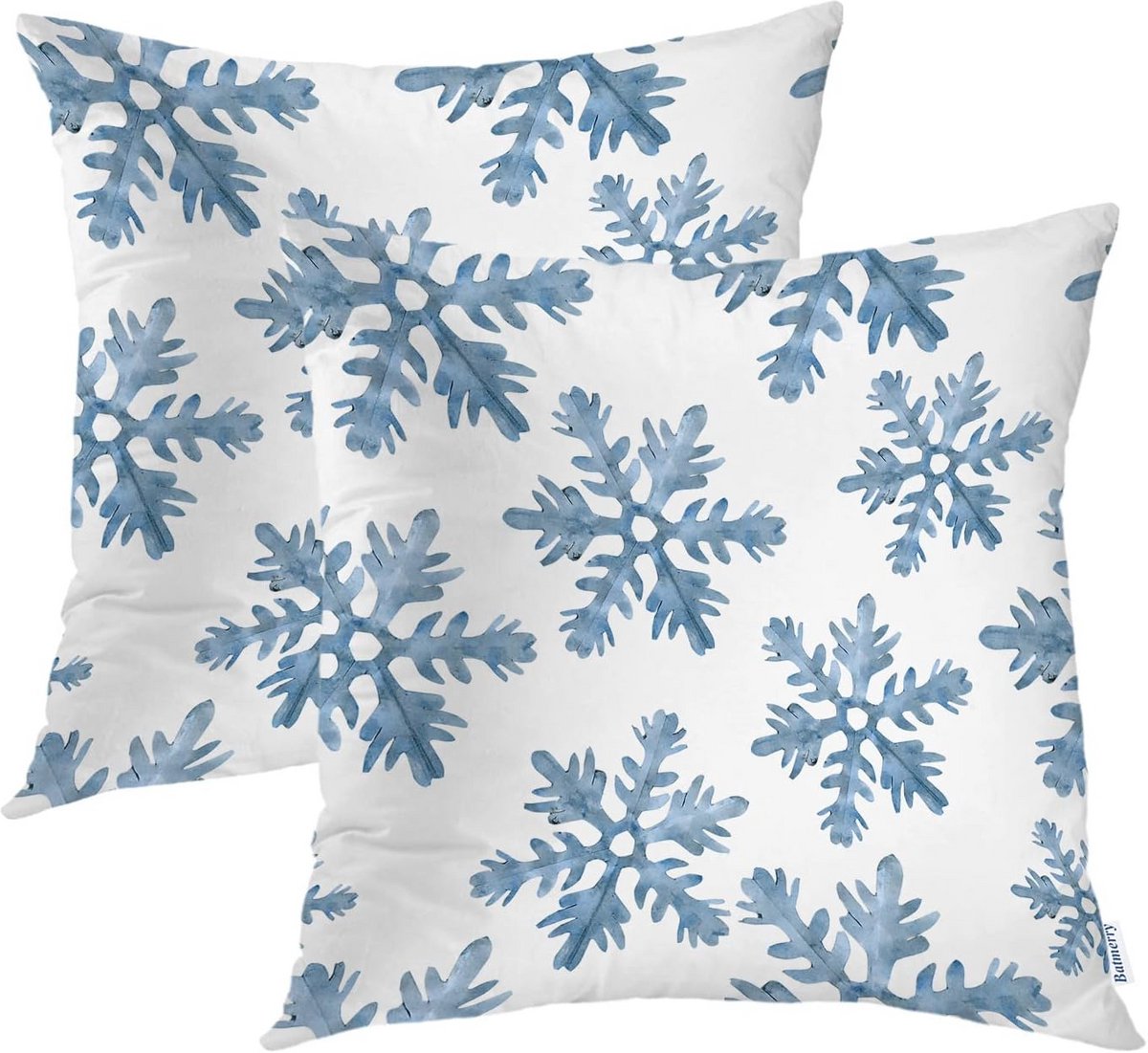 Scandinavische vos decoratieve kussenslopen 20x20 inch set van 2
