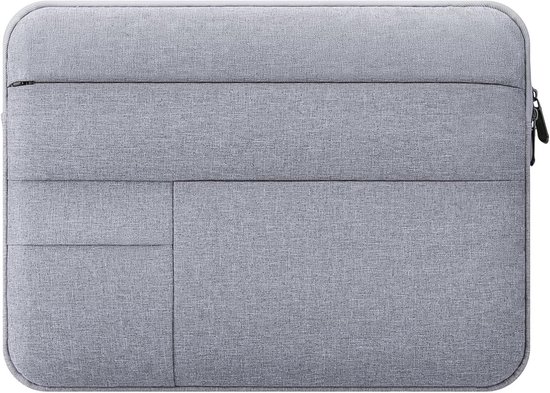 SANFAN 360° Laptoptas – Met 3 Vakken, Draaggreep En Bagageriem, Motief Zon, Maan En Sterren Op Marineblauw, Universele Maat (36x26x3 Cm)