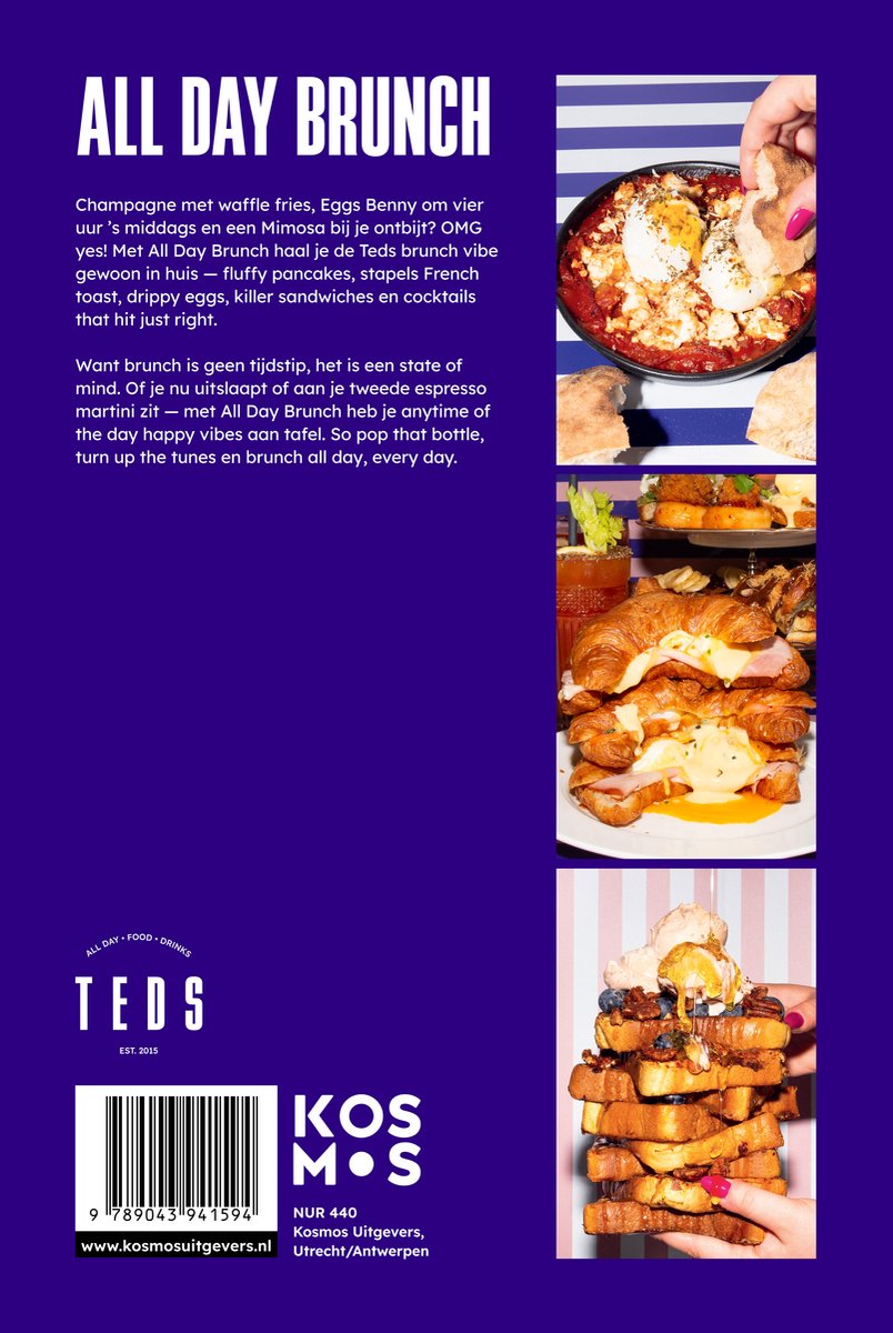 All Day Brunch - back cover