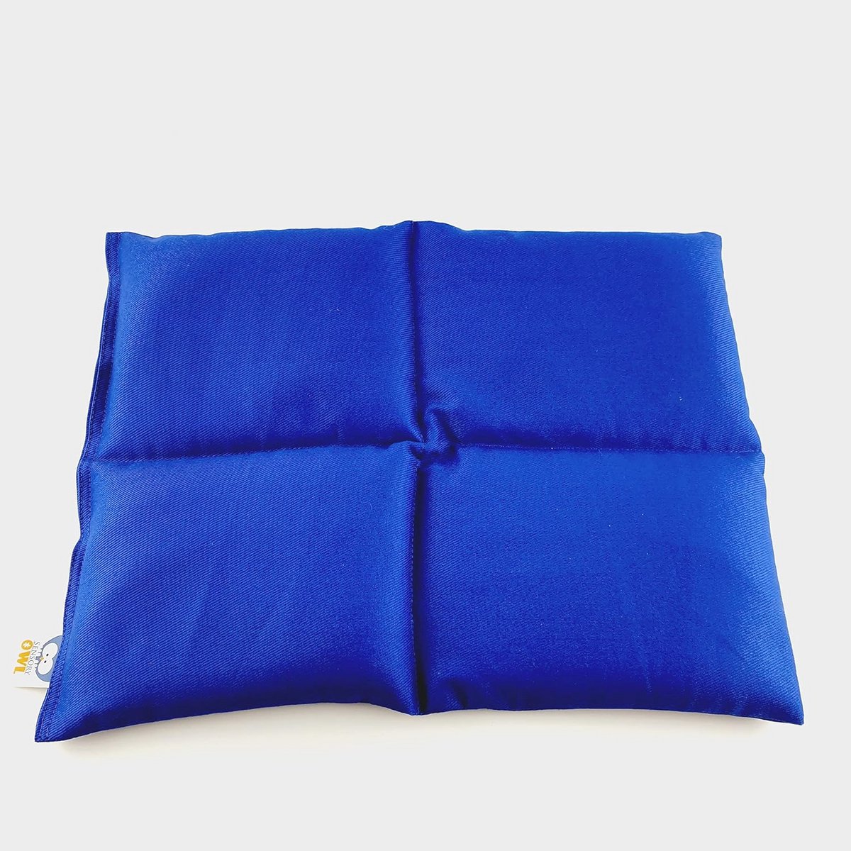 Zachte Verzwaringskussen voor Rimpelontspanning - Vermindering van Angst - Stressverlichting - Diepe Druktherapie - 100% Katoen - Blauw, 4 kg