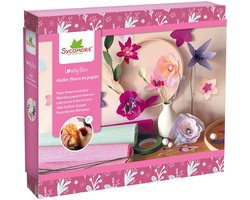 Sycomore knutselset bloemen decoratie papier vanaf 7 jaar.