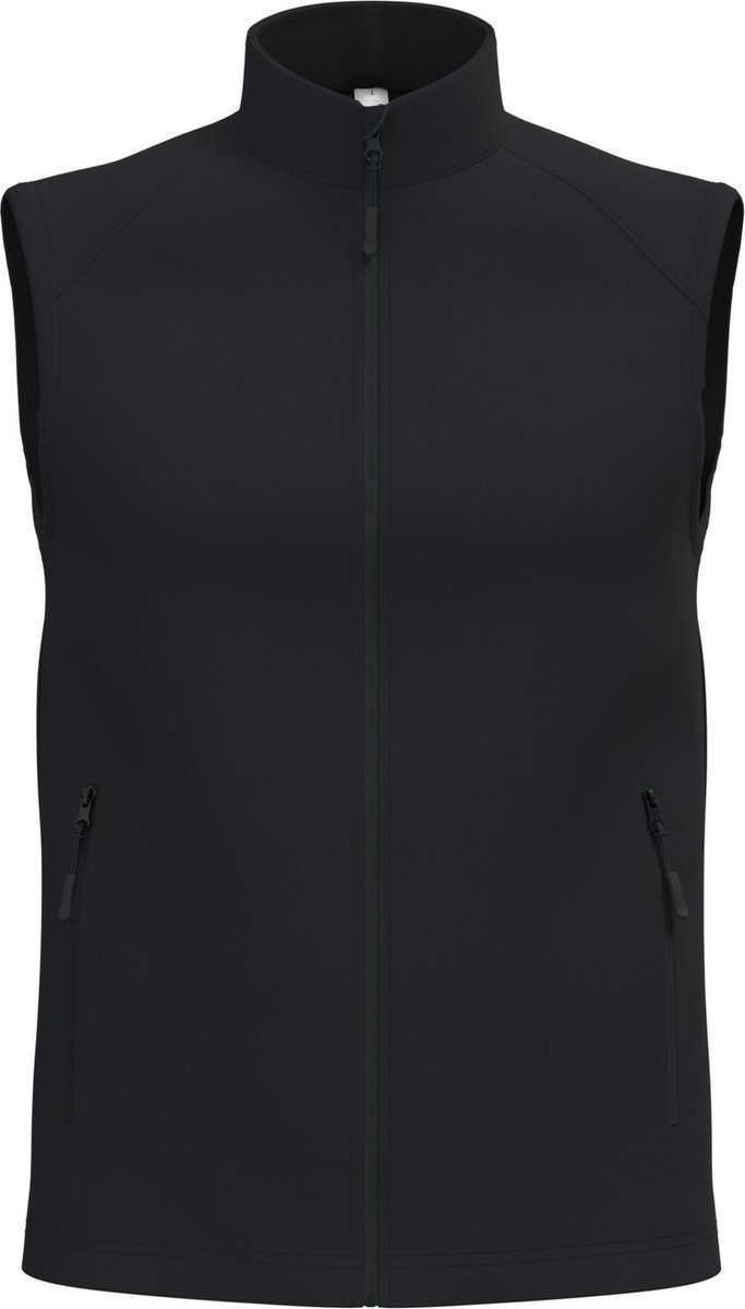 iDeal Basic Brand 2-laagse uniseks softshell bodywarmer IB413 - Ideal Black - XS
