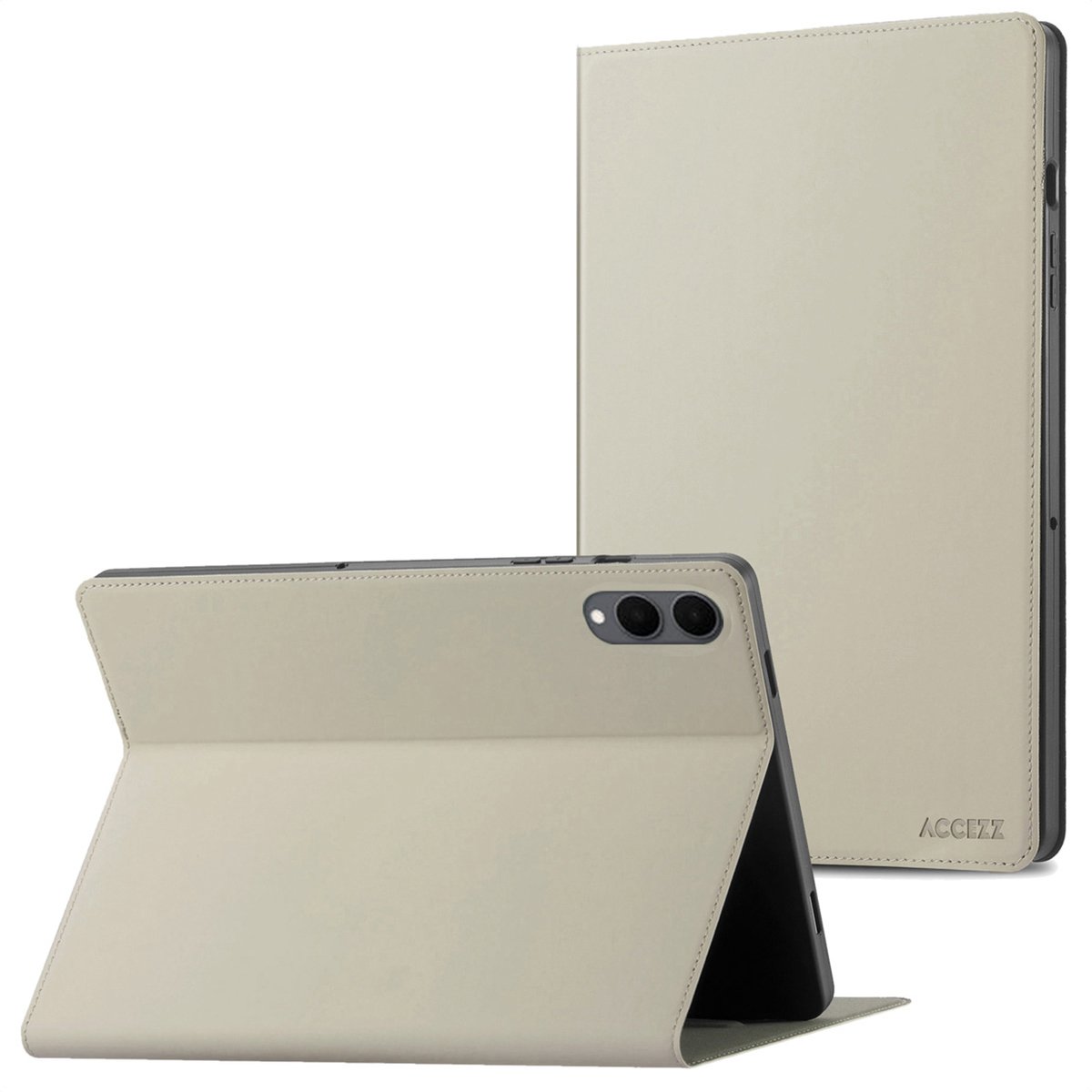 Accezz Tablet Hoes - Geschikt voor Samsung Galaxy Tab S11 Ultra - Classic Tablet Case - Grijs