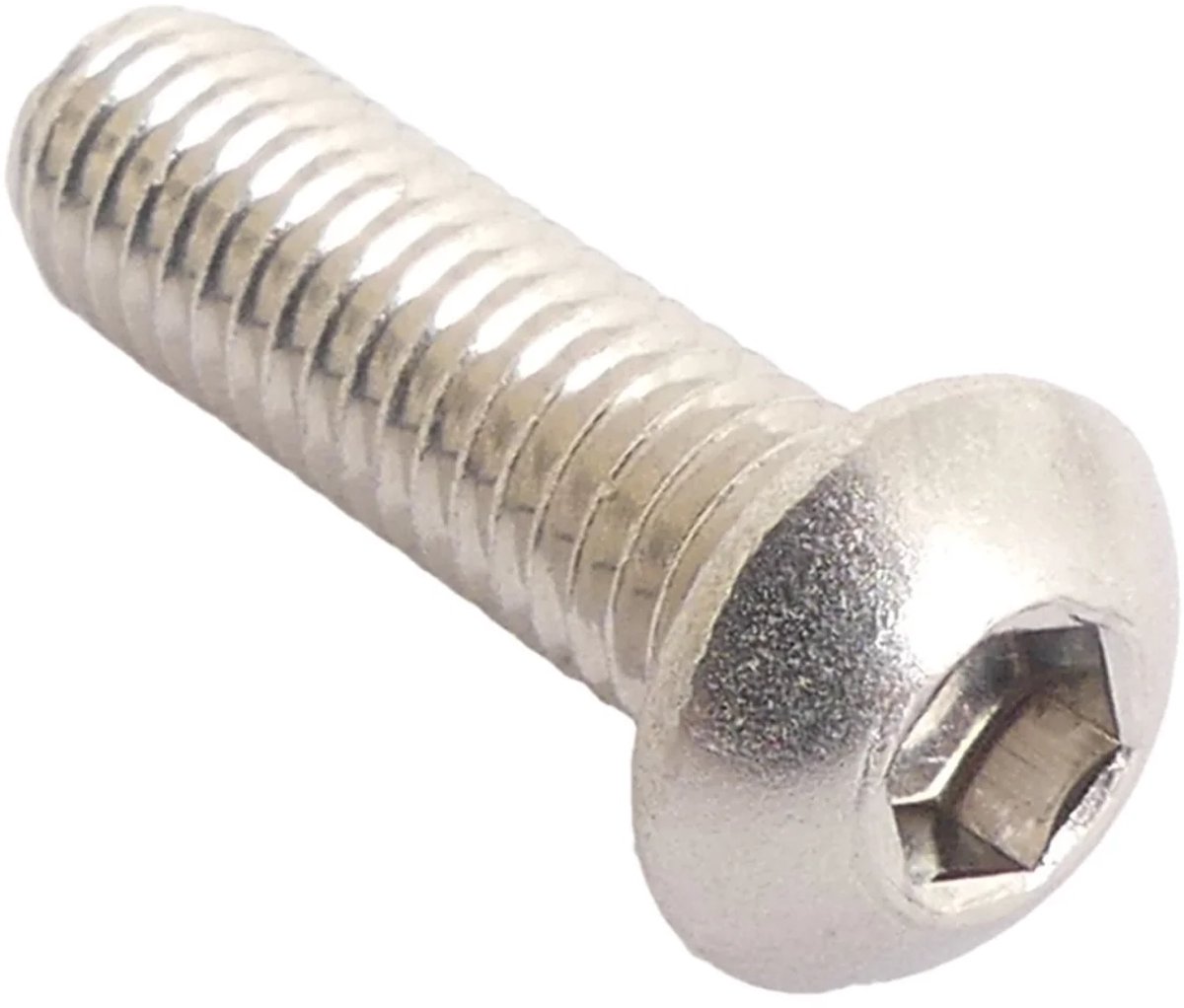 Bofix Remschijfbout M6 x 20MM inbus bolkop RVS