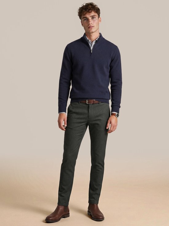 Pull Steppin' Out Half Zip Laine Mérinos Marine - Taille M - Homme - Pulls