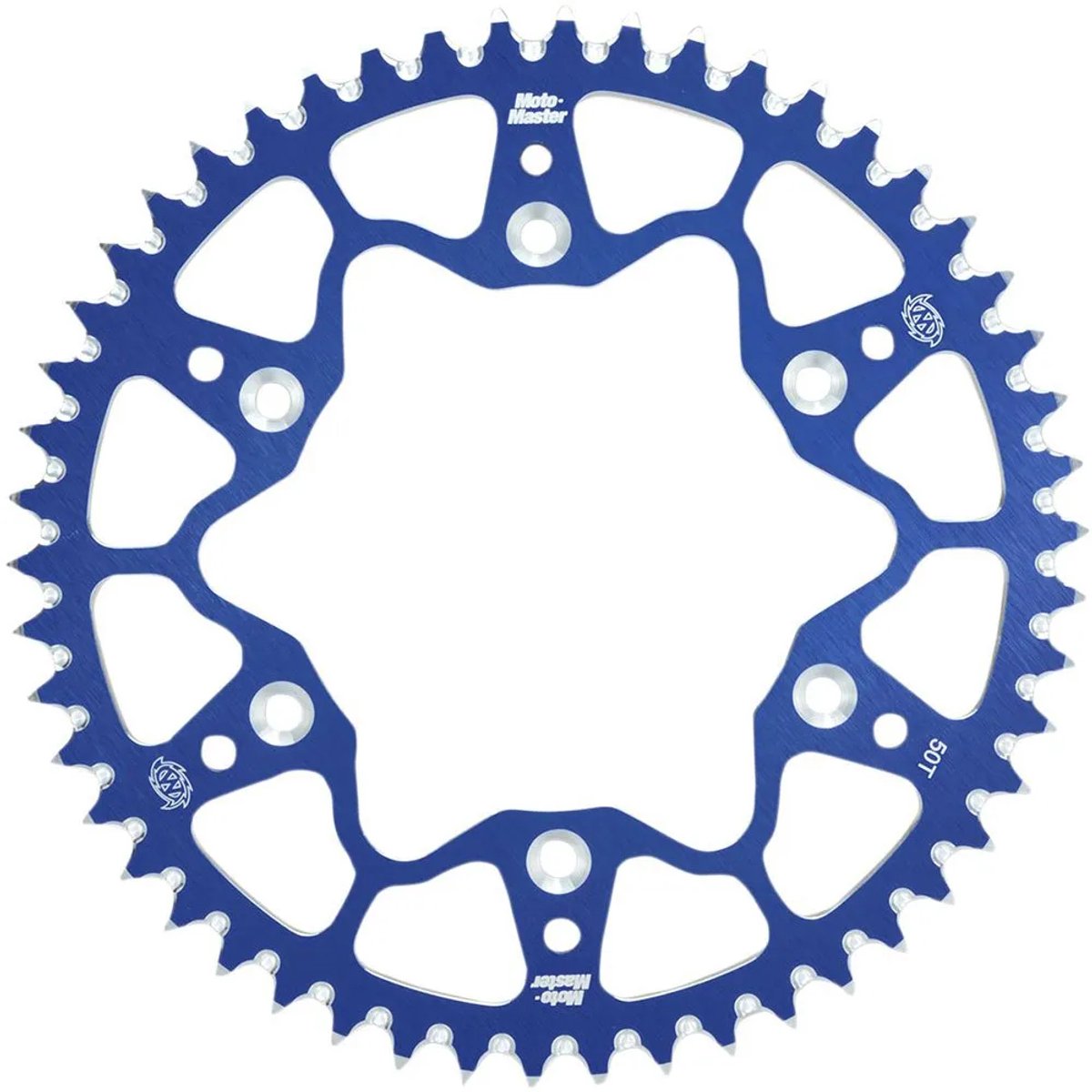 Moto-master 520 Tm Racing 620192450 Aluminium Achtertandwiel Blauw 50t