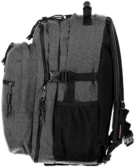 EASTPAK Sac d'école Sac à dos pour ordinateur portable Tutor 39L Black Denim Noir Gris