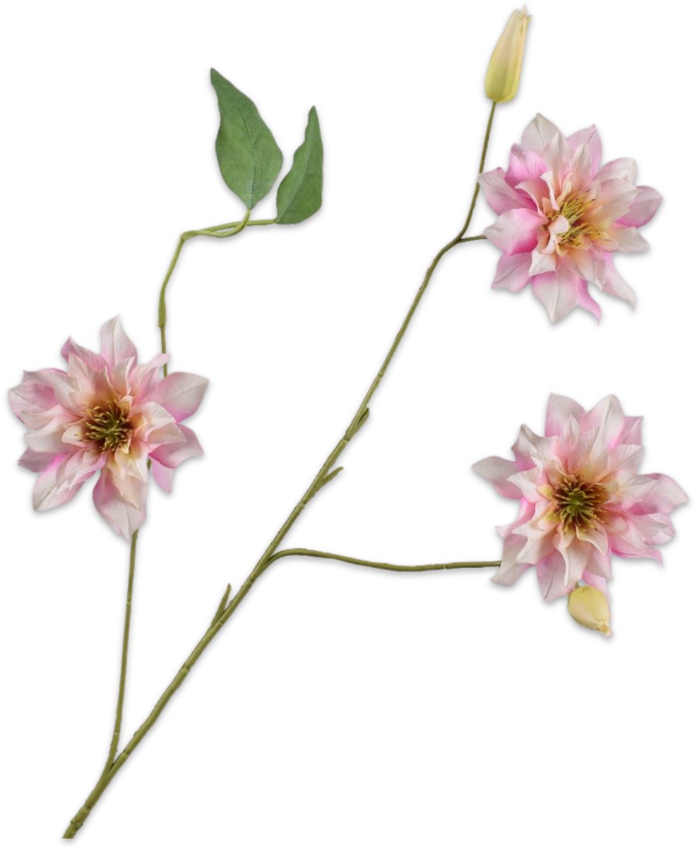 Silk-ka Kunstbloem - creme - H98 cm Crème