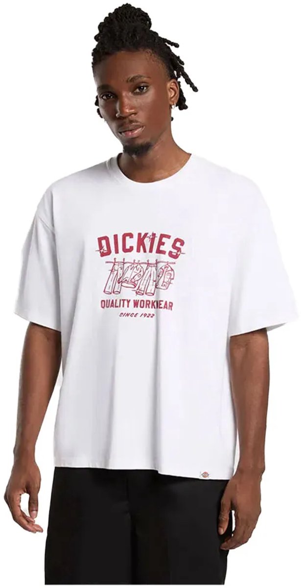 Dickies Laundry Boxy T-shirt Met Korte Mouwen XL Man Wit