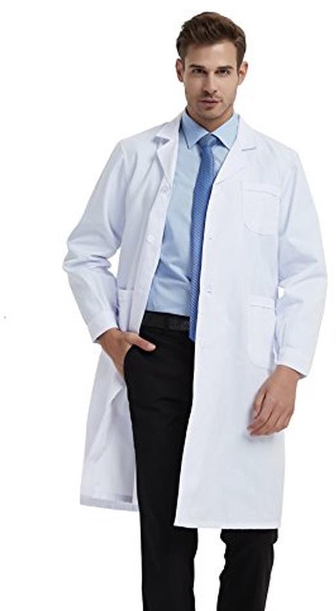 Laboratoriumjas voor Heren - Professionele Werkkleding in Diverse Maten