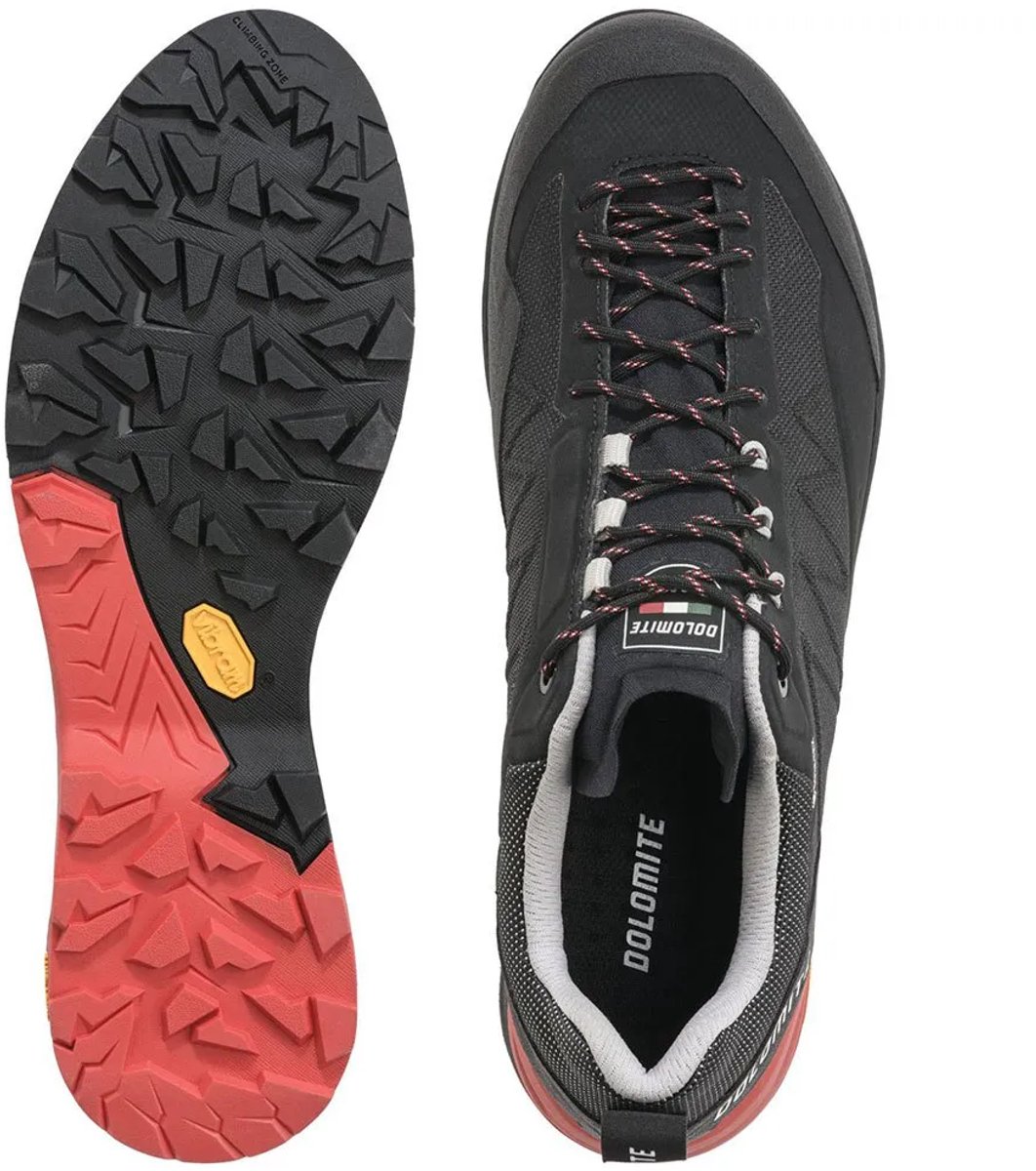 Dolomite Crodarossa Tech Goretex Approachschoenen Man Zwart