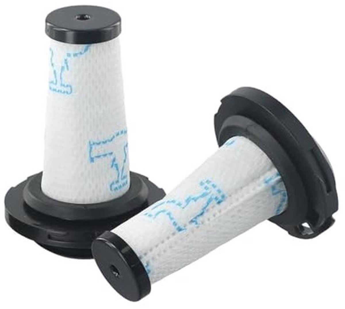 2 Stuks Vervangfilters voor Draadloze Stofzuiger