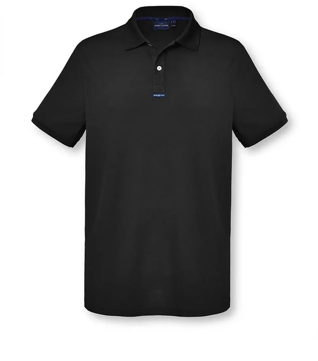 Henri Lloyd Dri-fast Korte Mouw Poloshirt Zwart L Man