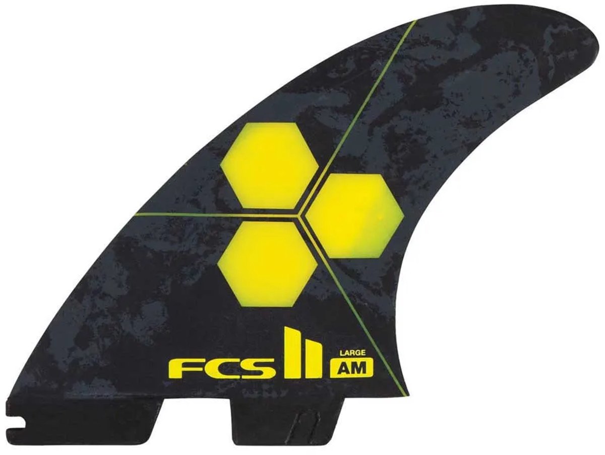 Fcs Ii Am Pc L Tri Fins Vin Zwart