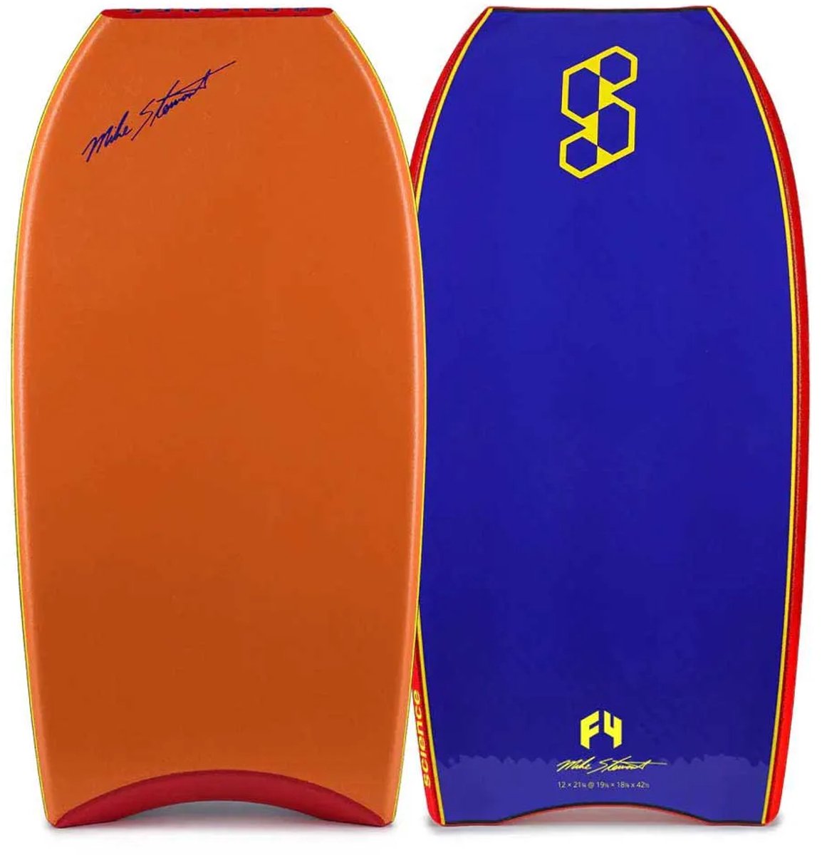 Science Style Loaded Quad Vent F4 43´´ Bodyboard Oranje 109.22 cm