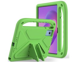 Coverup Tablethoes geschikt voor Lenovo Idea Tab 11 Hoesje - ShockProof Kids Case - Groen