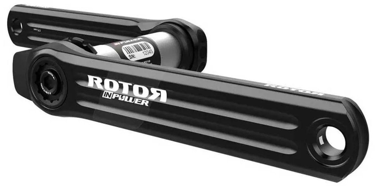 Rotor Inpower V3 Direct Mount Crank Met Vermogensmeter Zilver 165 mm