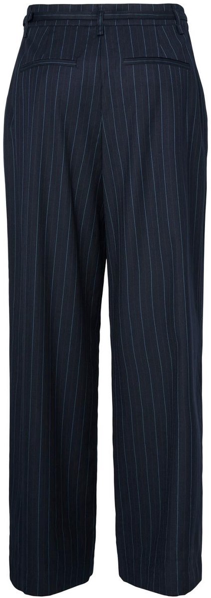 Y.A.S. Pimis HMW Pinstripe Pant Navy Blazer Pimis Pinstripe