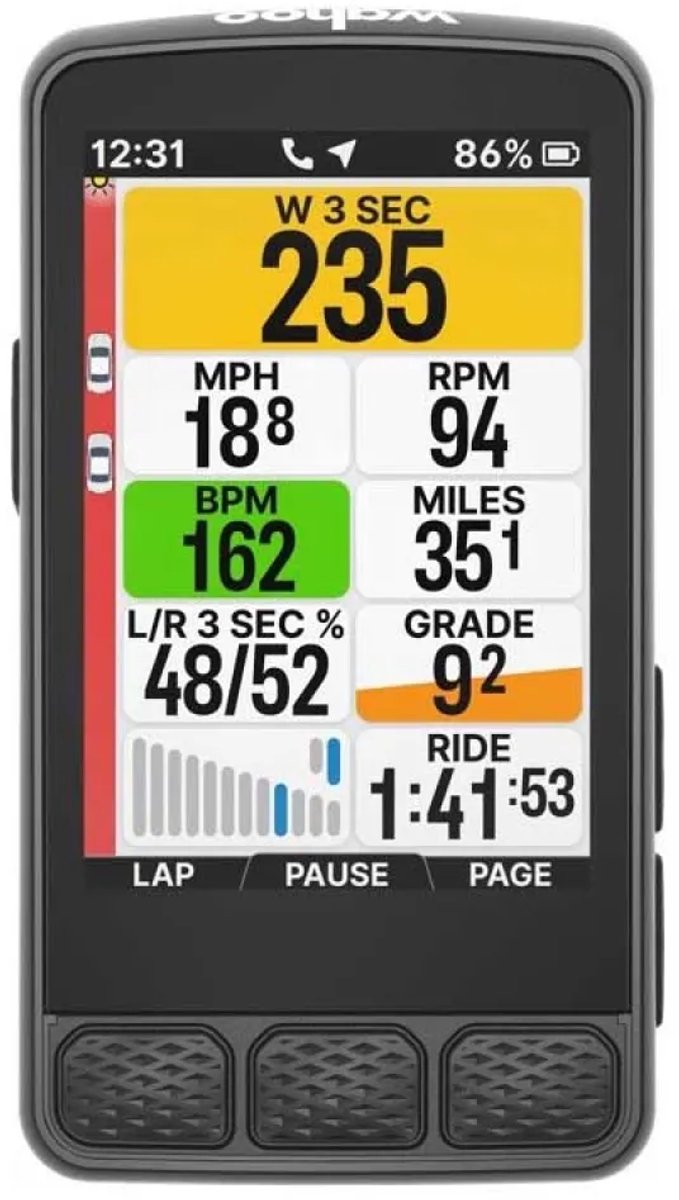 Wahoo Trackr Radar Achterlamp - Radar detectie en helder licht thumbnail 7