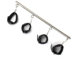 Oneay BDSM Spreidstang met Hand- en Enkelboeien – Verstelbare Bondage Spreidstang 63 cm – SM Seksspeeltje voor Stellen