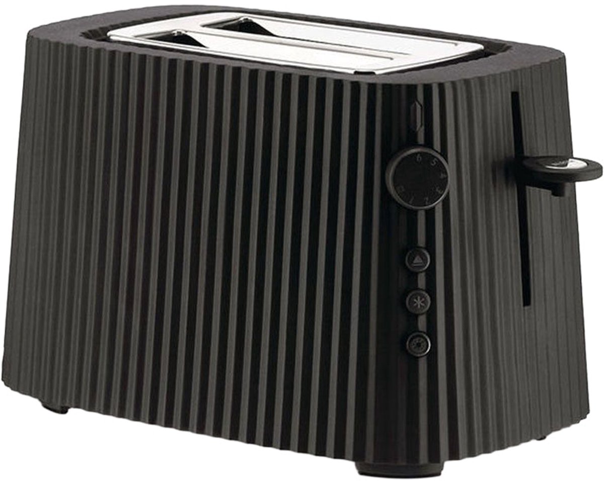 Alessi - Michele De Lucchi - Plissé Broodrooster - Zwart