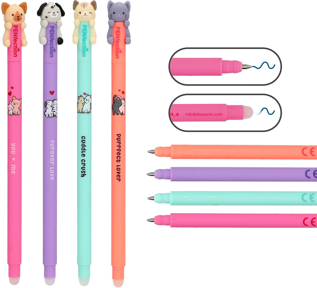 Depesche - PENfection uitwisbare gelpen - 1 stuk