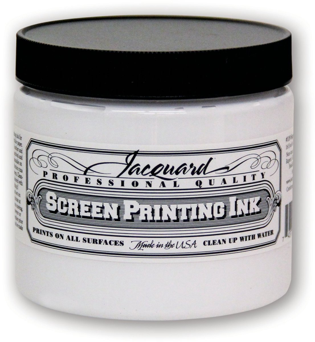 Jacquard Zeefdruk Inkt - Super Opaque Wit - 470 ml - Voor stof en papier
