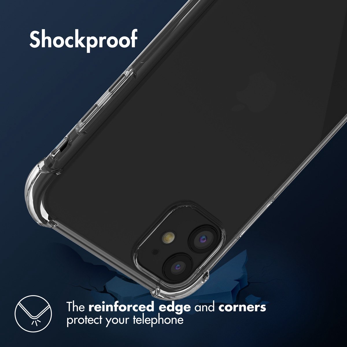imoshion Hoesje - Geschikt voor Apple iPhone 11 - Shockproof Case - Transparant — cadeau in Cadeau-ideeën - foto 5