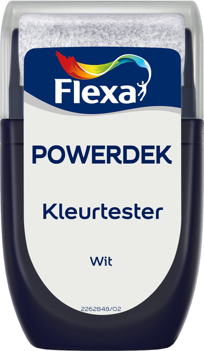 Flexa - Powerdek Muren & Plafonds Testers - Wit - 30 Ml
