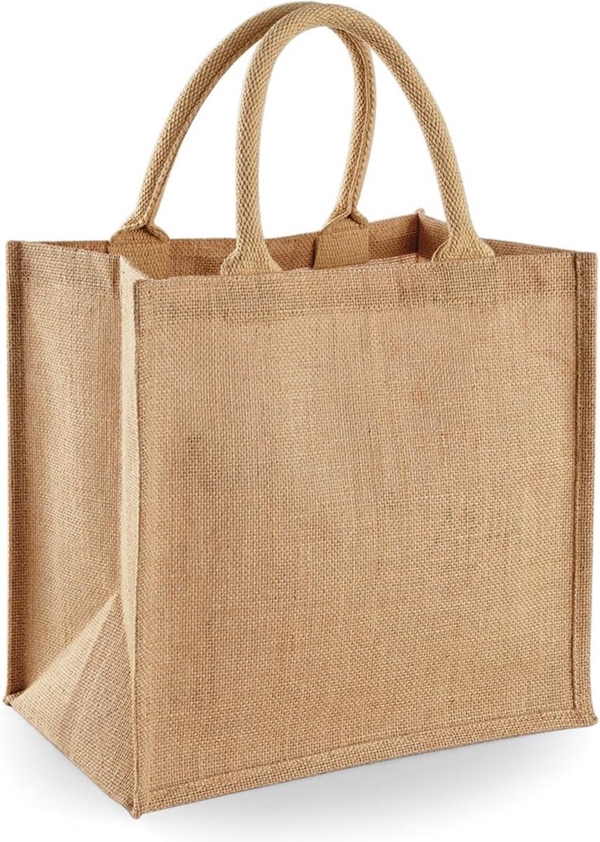 Stunq® Boodschappentas van jute, middelgroot