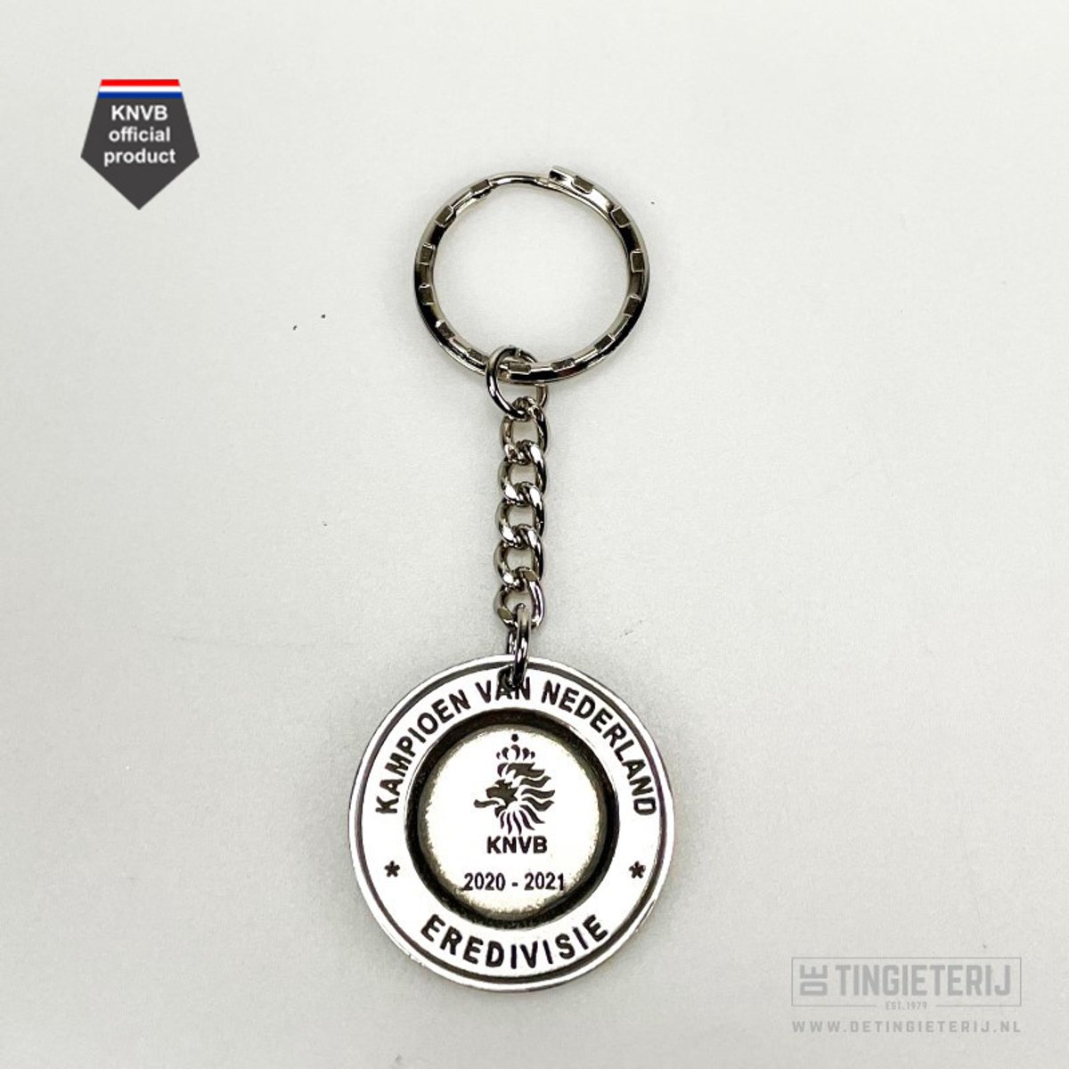 Sleutelhanger Eredivisie 2020/2021 - Ajax - Fanartikel - Cadeau Ajax - Ajax Amsterdam - Officieel KNVB Product